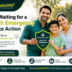 Healthcare awareness blog image showing an Indian family taking preventive healthcare actions through regular health checkups, early disease detection, and healthy lifestyle habits with SwasthOPD.